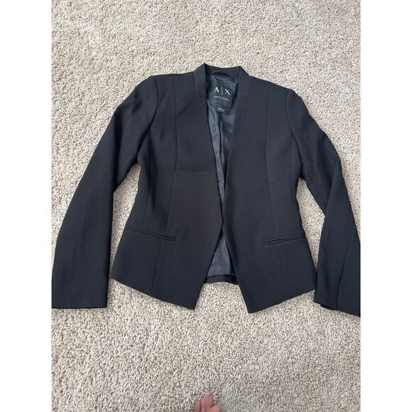 Armani Exchange Blazer Suit Jacket Lined size 0 - Picture 3 of 4